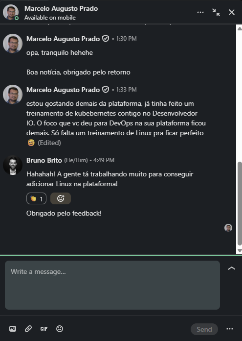 Print de prova social