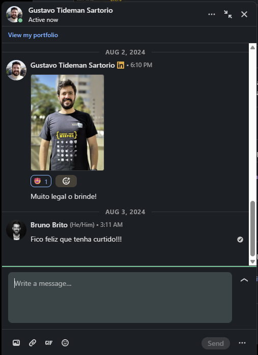 Print de prova social