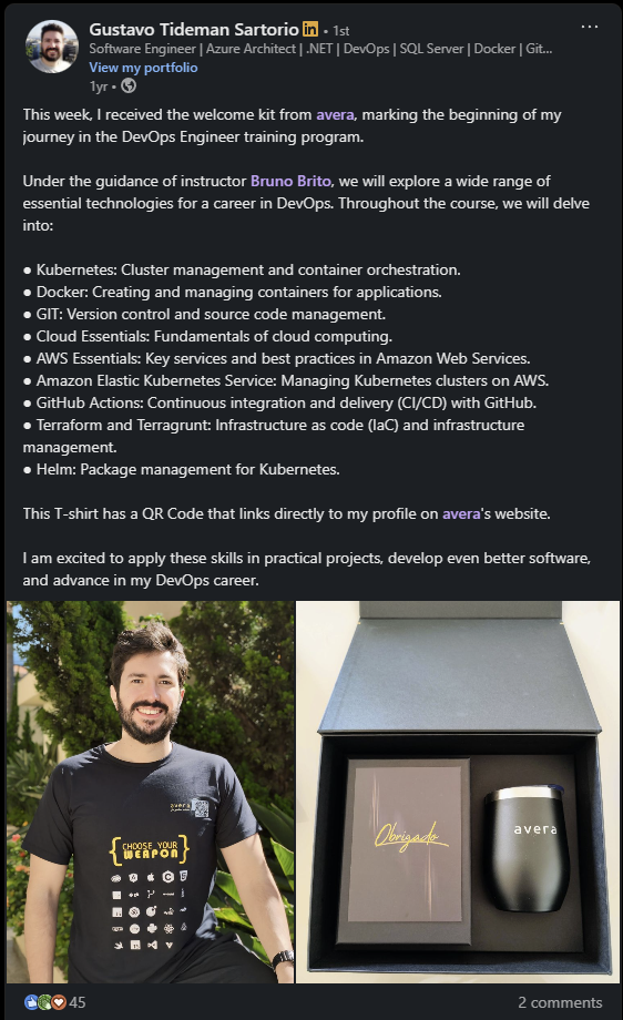 Print de prova social