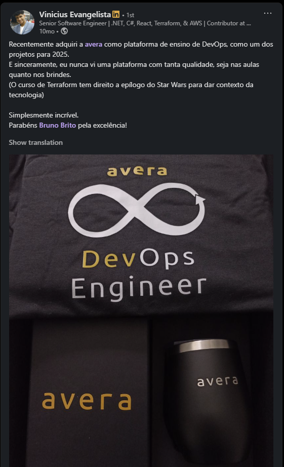 Print de prova social