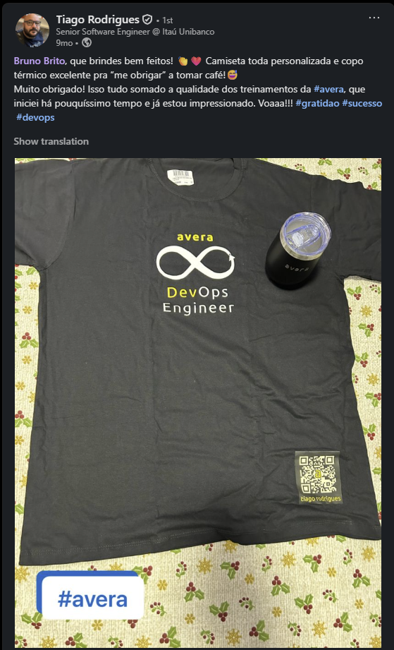 Print de prova social