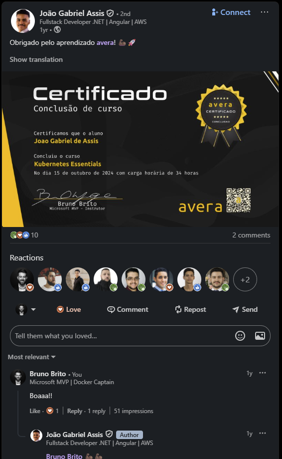 Print de prova social