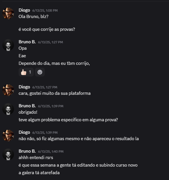 Print de prova social